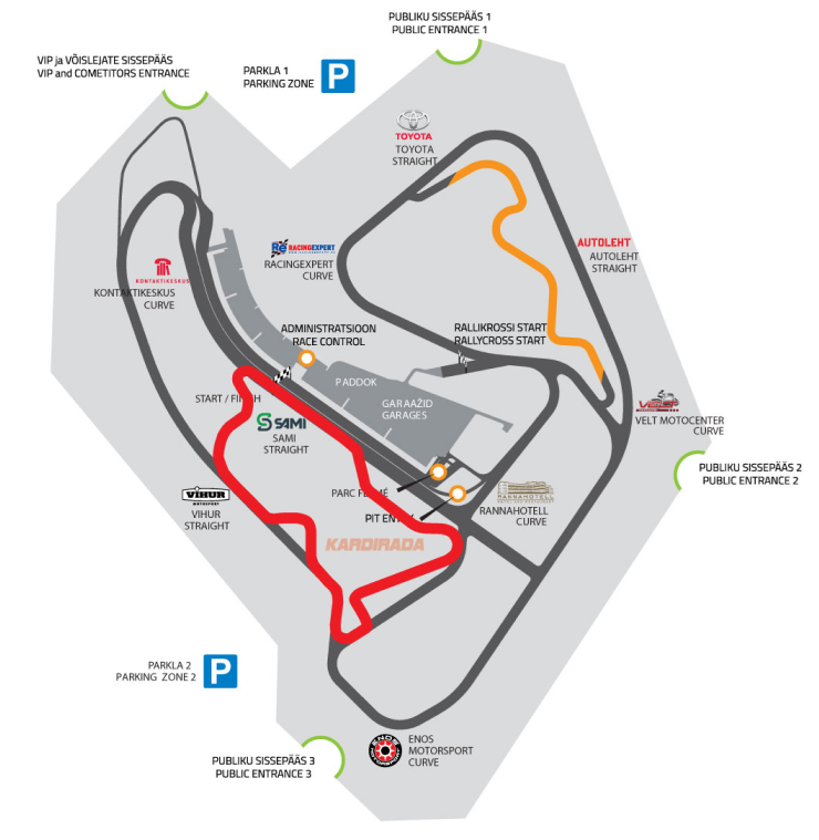 Detailed track image